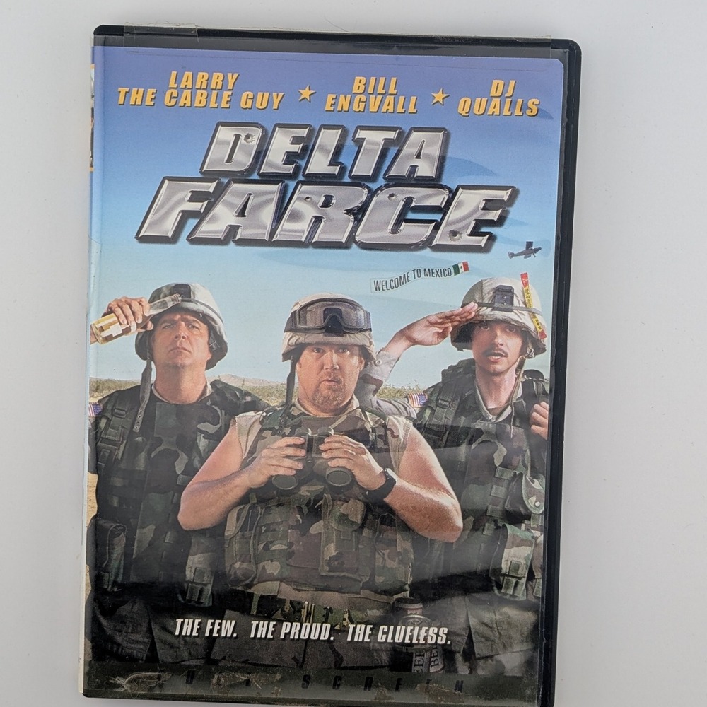 Delta Farce DVD Comedy Larry The Cable Guy Bill Engvall DJ Qualls